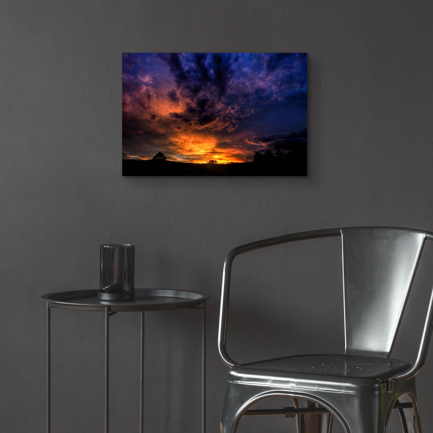 Epic Art 'A Heavenly Sunset' by Bill Sherrell, Acrylic Glass Wall Art,24x16