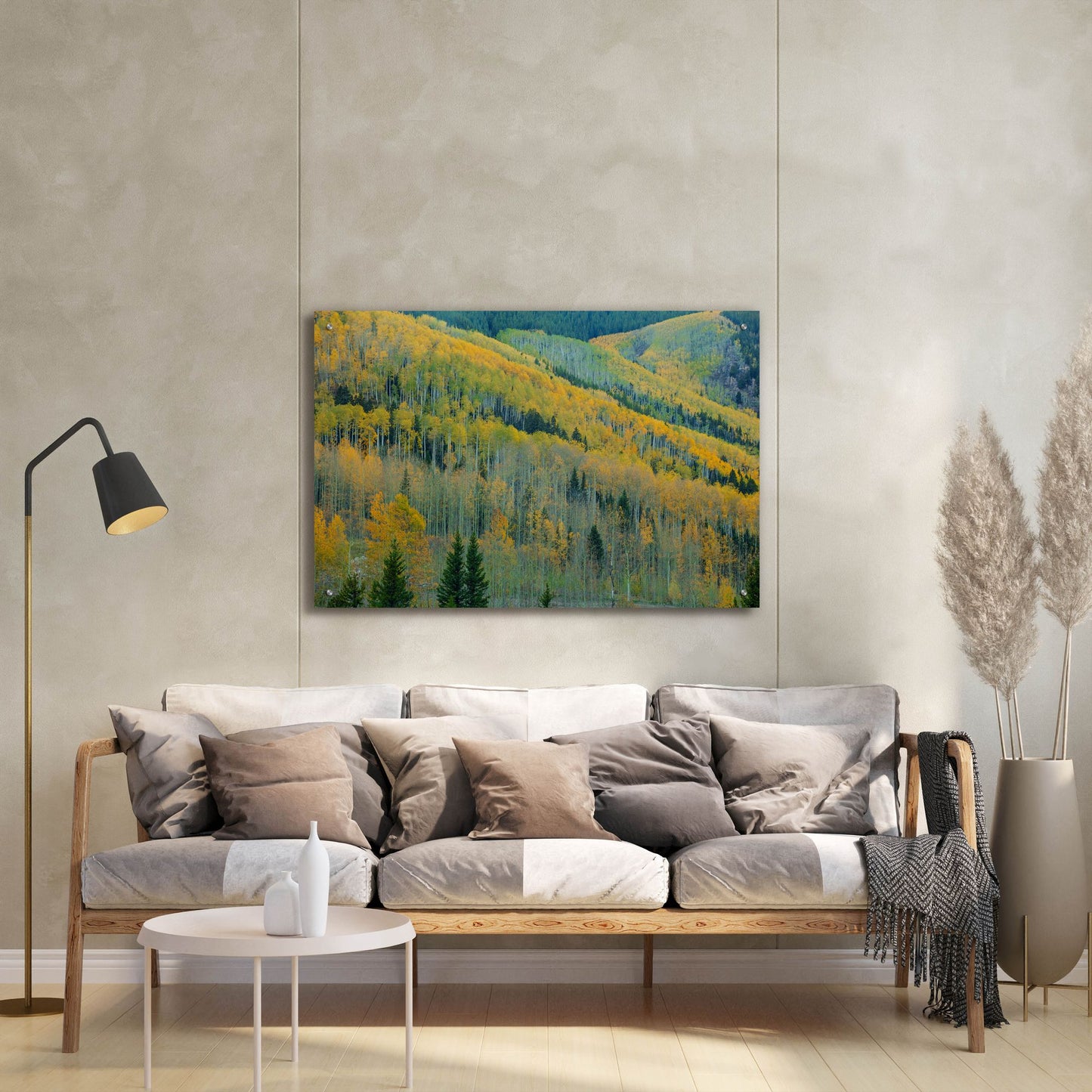 Epic Art 'Aspen Escalators' by Bill Sherrell, Acrylic Glass Wall Art,36x24