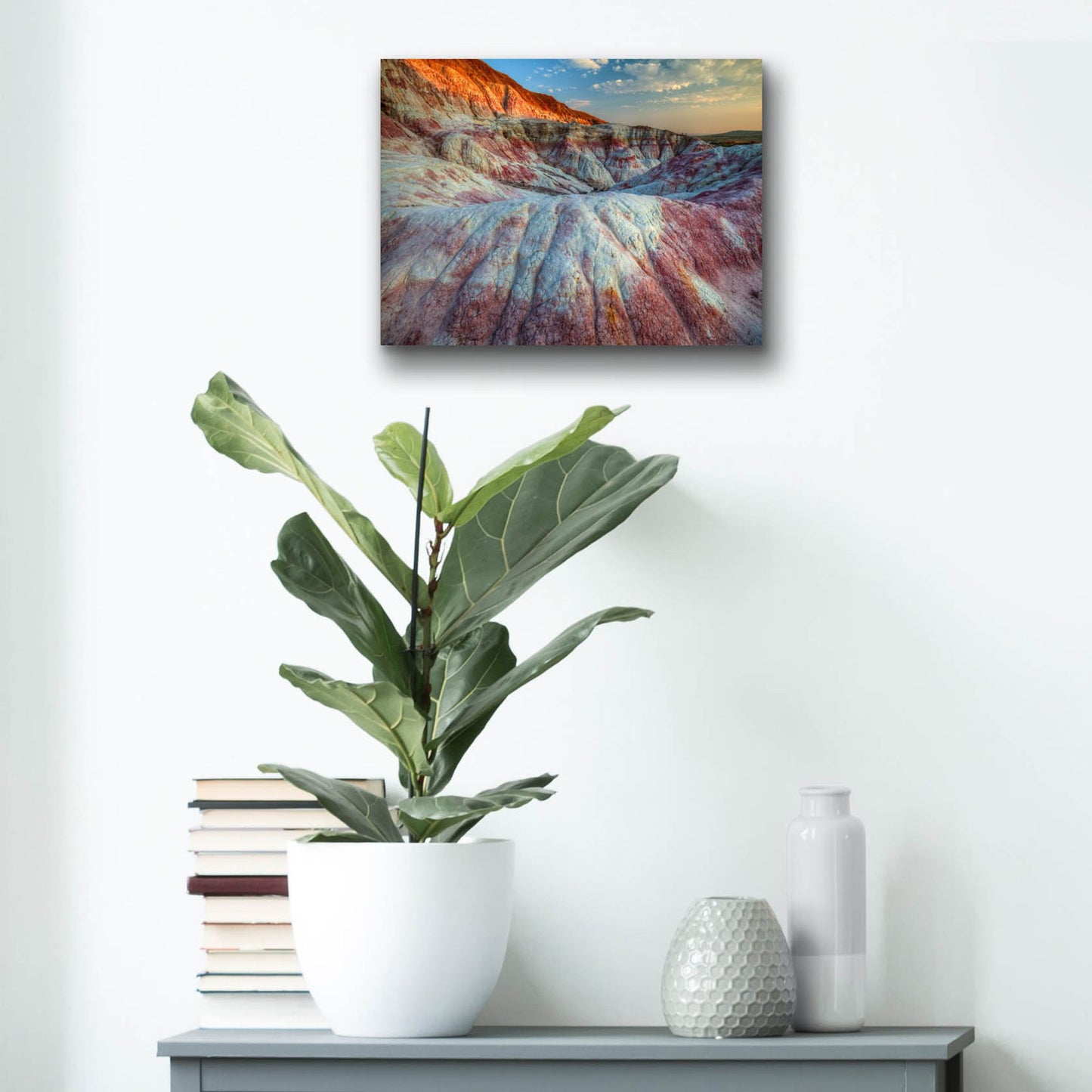 Epic Art 'Circular By Design' by Bill Sherrell, Acrylic Glass Wall Art,16x12