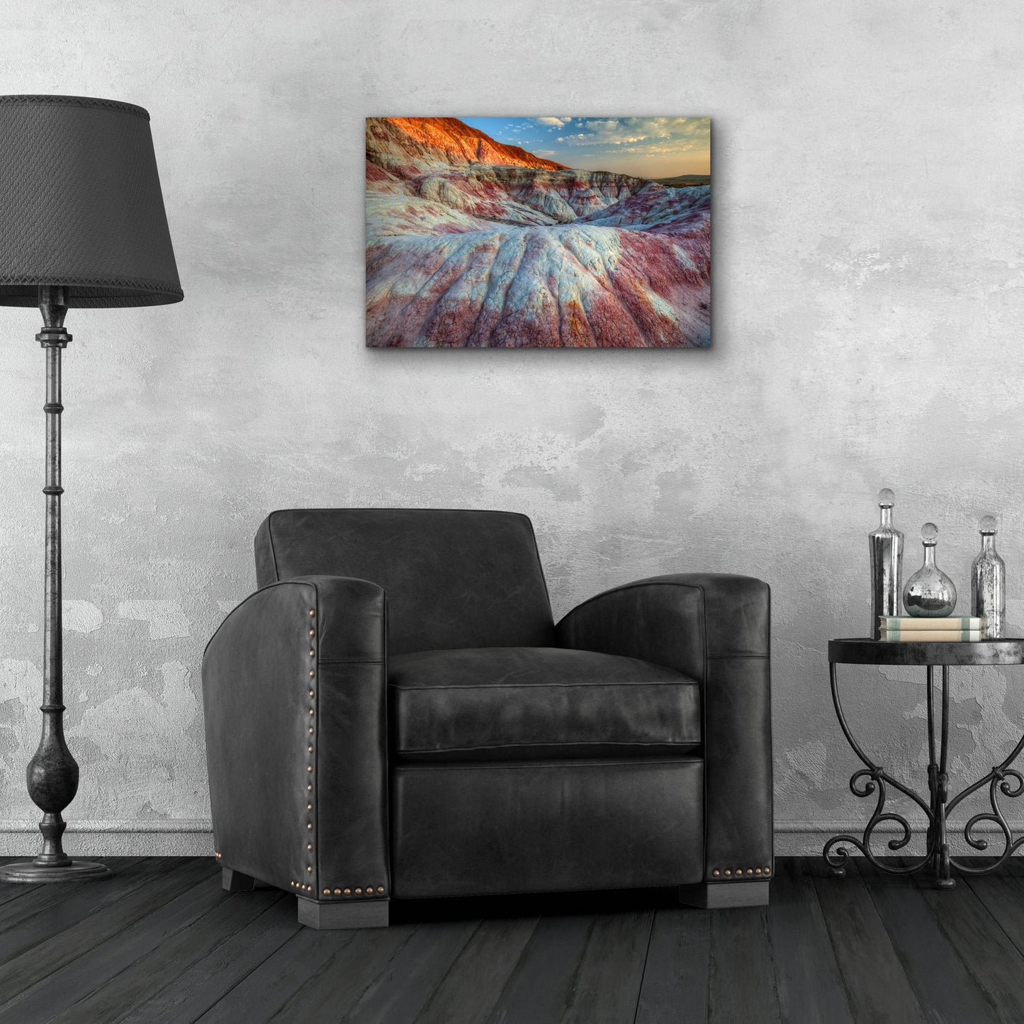 Epic Art 'Circular By Design' by Bill Sherrell, Acrylic Glass Wall Art,24x16