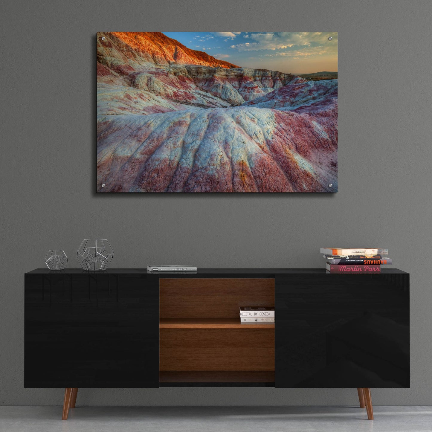 Epic Art 'Circular By Design' by Bill Sherrell, Acrylic Glass Wall Art,36x24