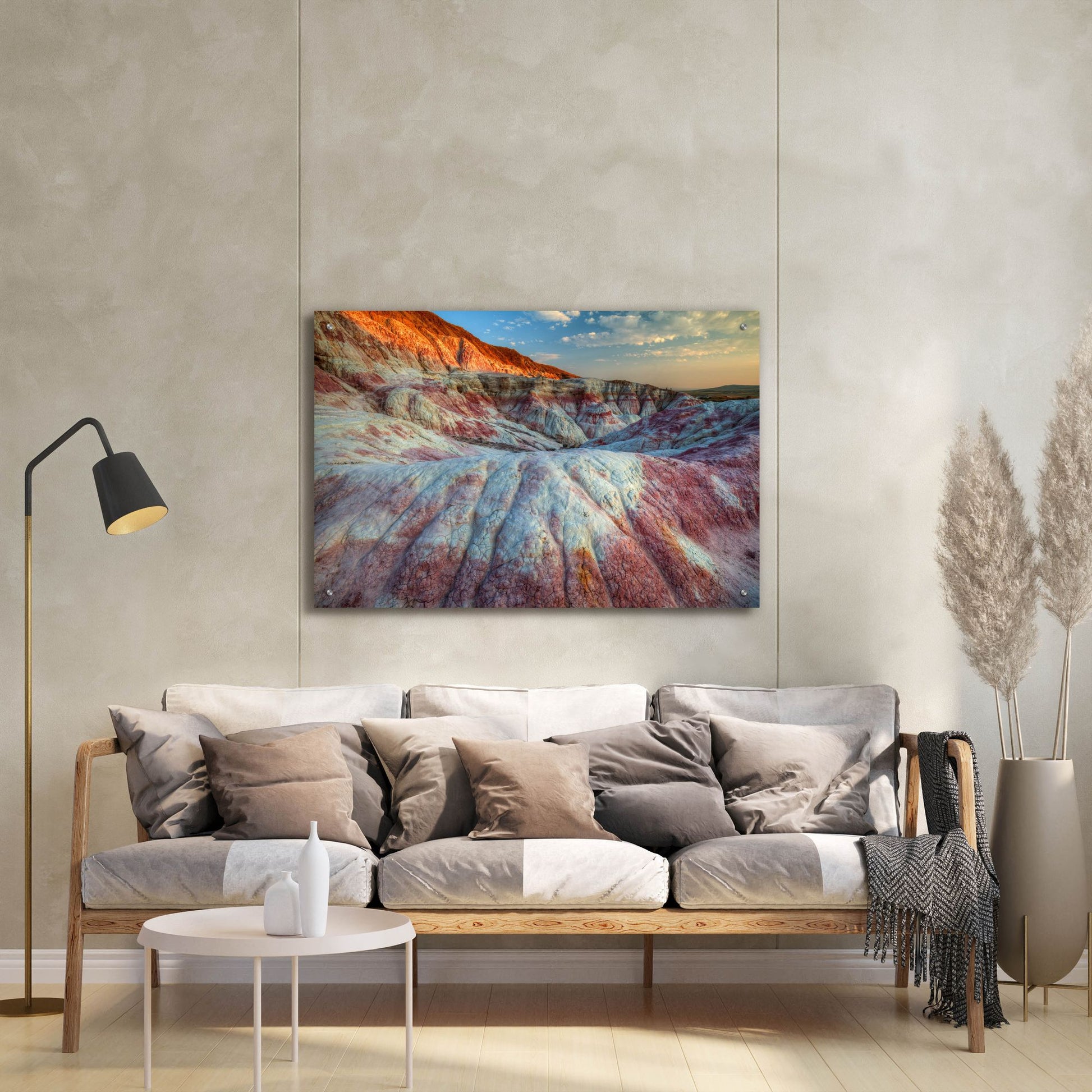Epic Art 'Circular By Design' by Bill Sherrell, Acrylic Glass Wall Art,36x24