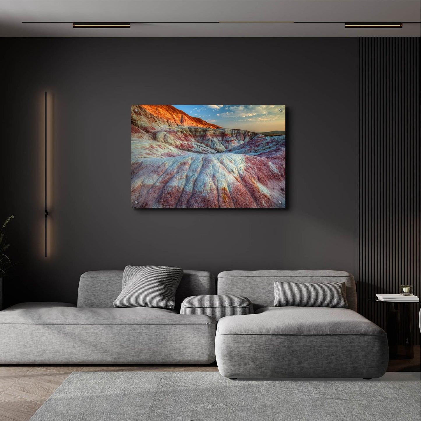 Epic Art 'Circular By Design' by Bill Sherrell, Acrylic Glass Wall Art,36x24