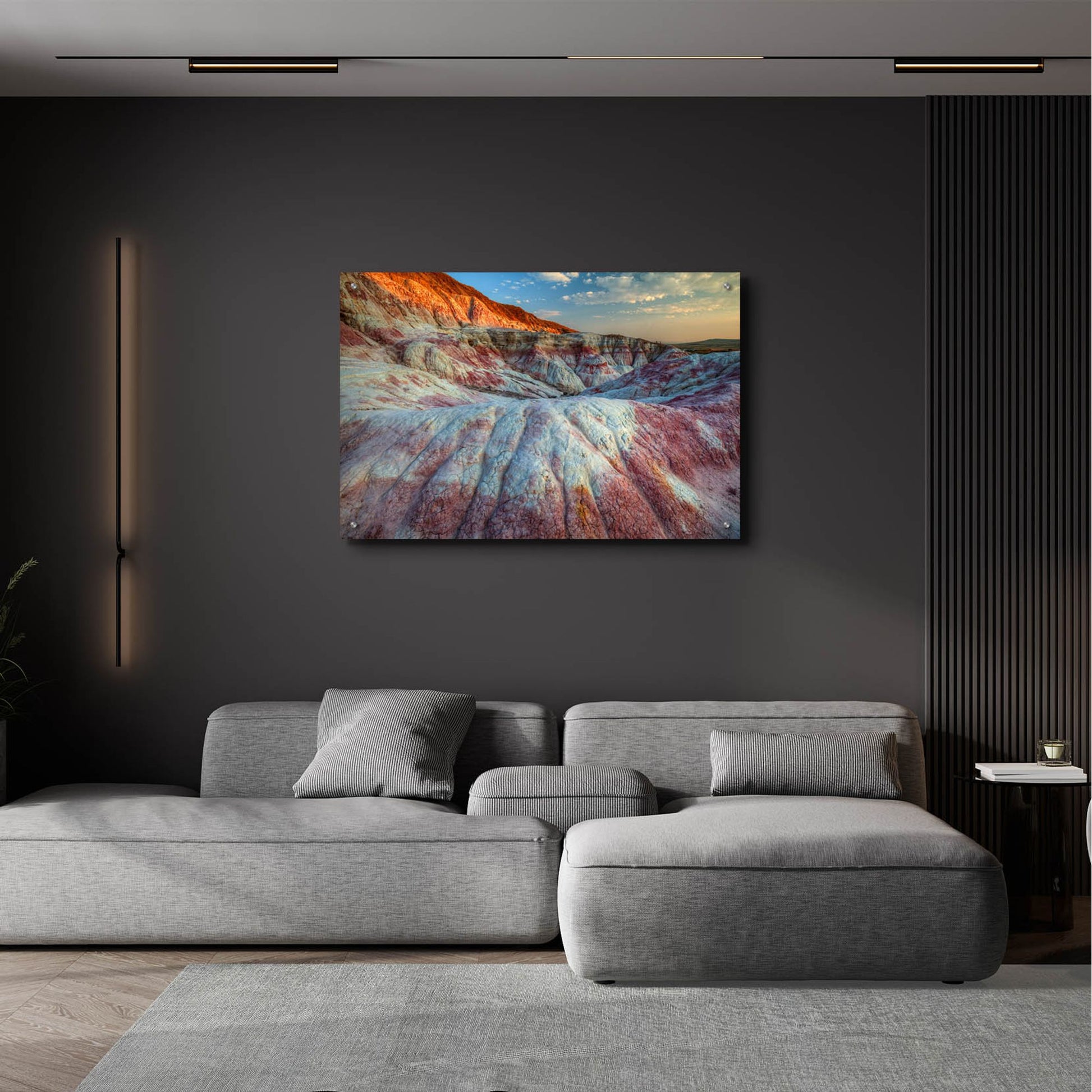Epic Art 'Circular By Design' by Bill Sherrell, Acrylic Glass Wall Art,36x24