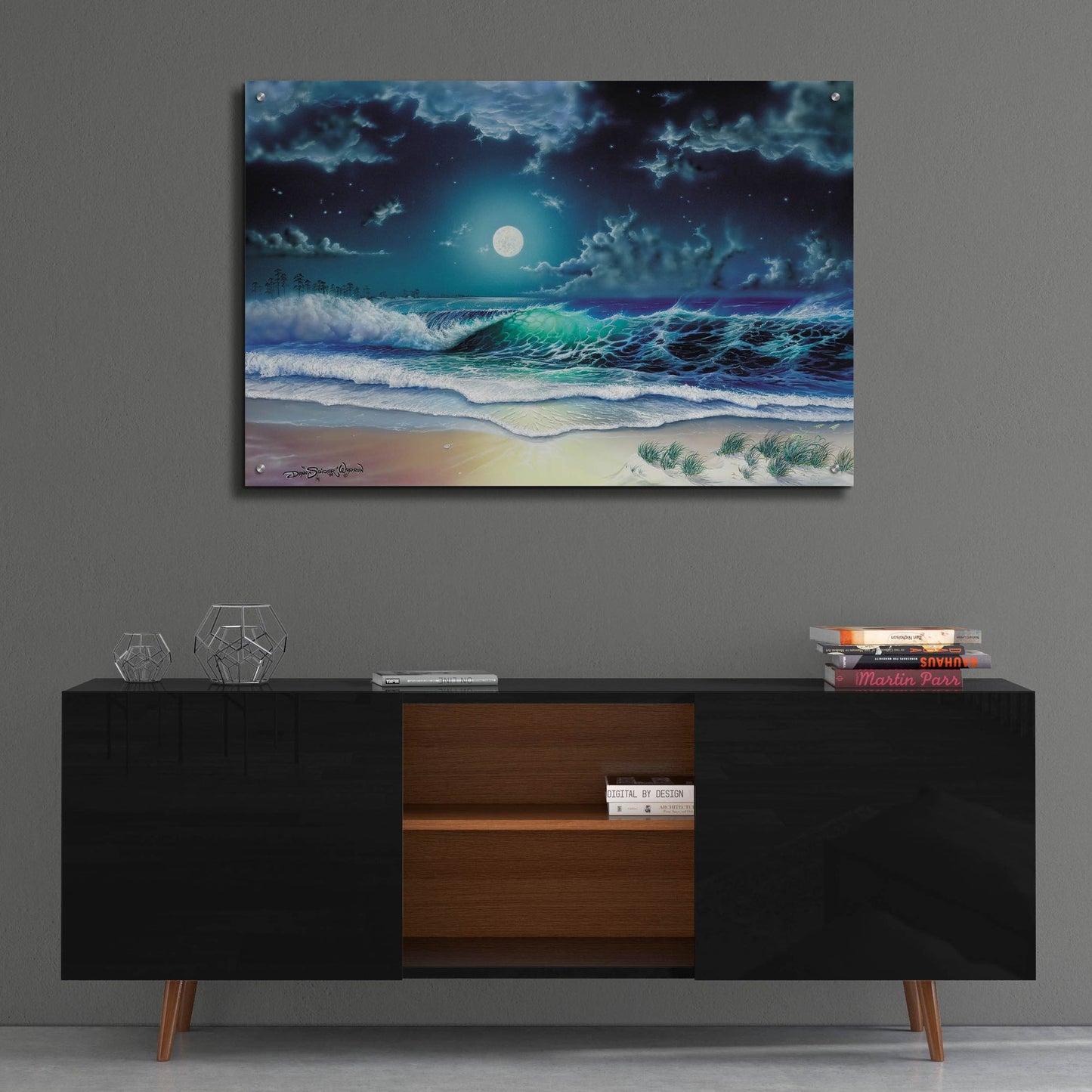 Epic Art 'Enchanted Waters' by Dann Spider Warren, Acrylic Glass Wall Art,36x24