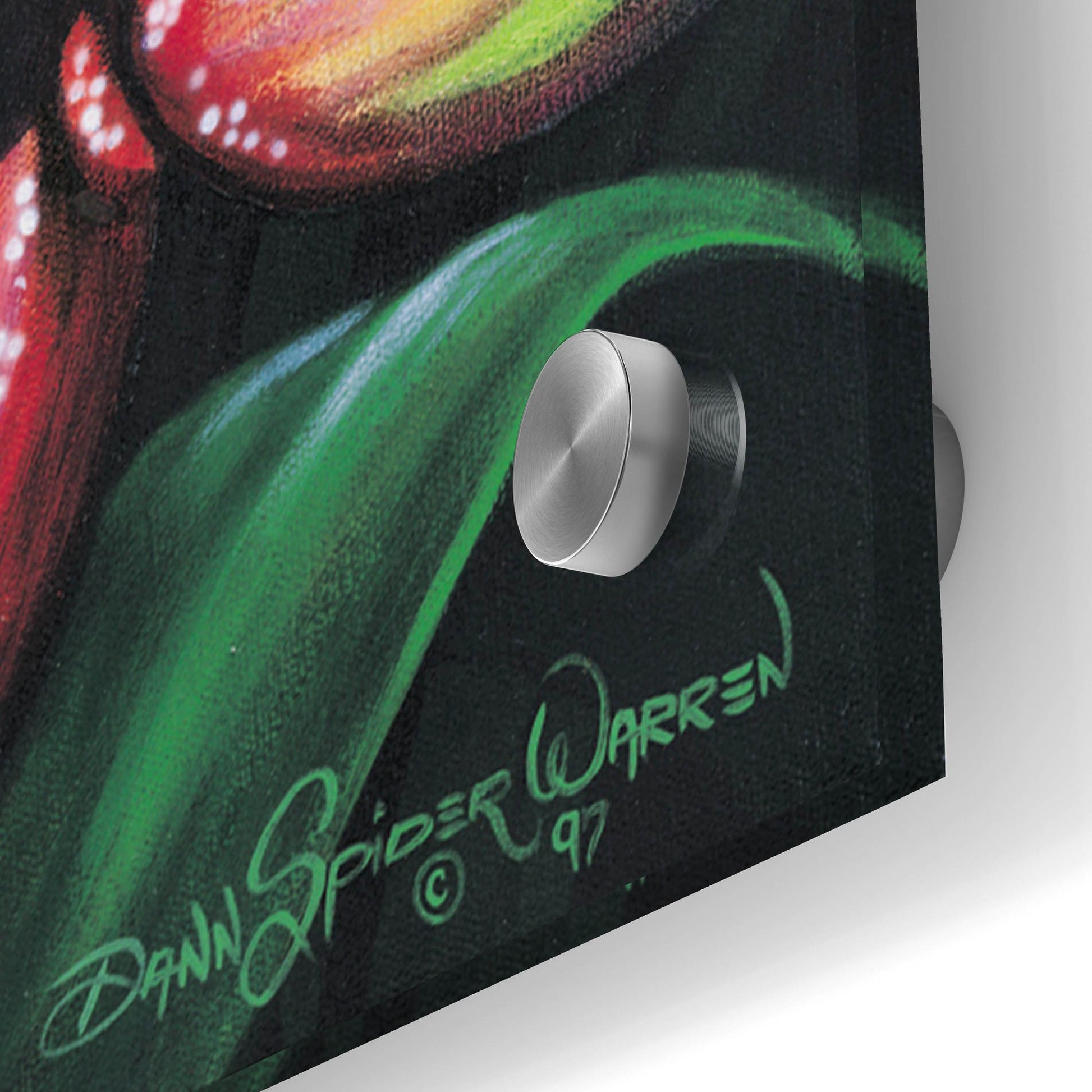 Epic Art 'Rainforest Prince' by Dann Spider Warren, Acrylic Glass Wall Art,24x36