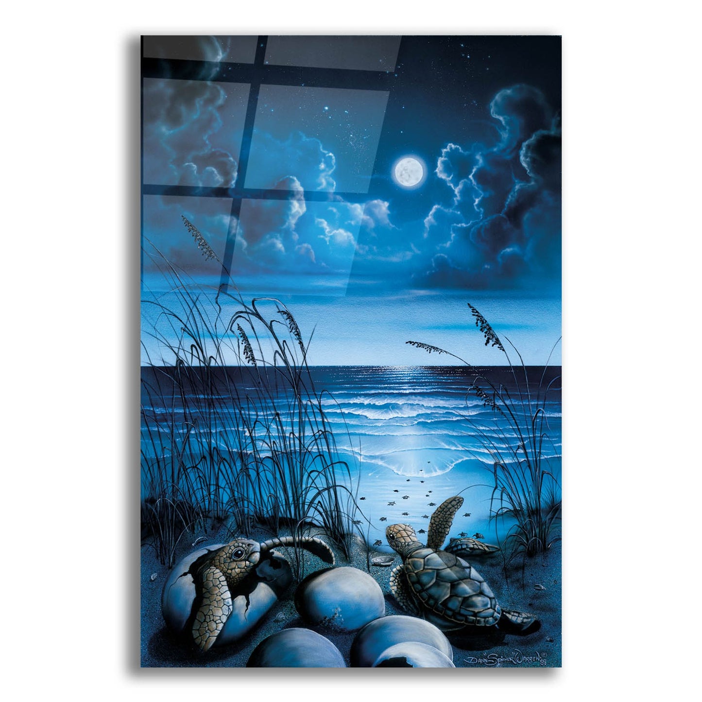 Epic Art 'The Great Escape' by Dann Spider Warren, Acrylic Glass Wall Art