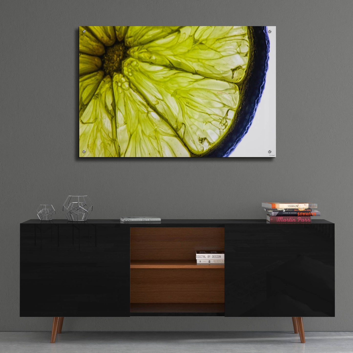 Epic Art 'Fruit Macros 04' by Gordon Semmens, Acrylic Glass Wall Art,36x24