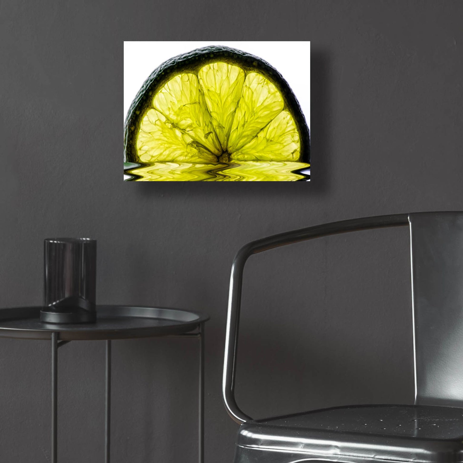 Epic Art 'Fruit Macros 09' by Gordon Semmens, Acrylic Glass Wall Art,16x12