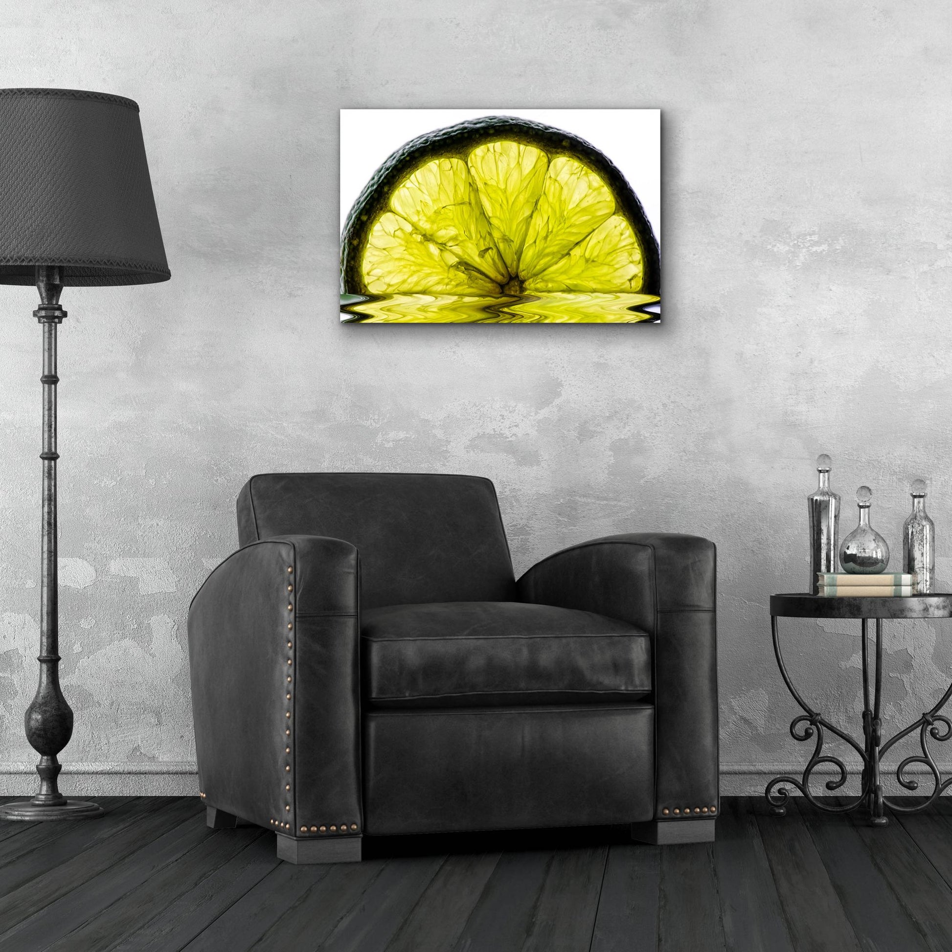 Epic Art 'Fruit Macros 09' by Gordon Semmens, Acrylic Glass Wall Art,24x16