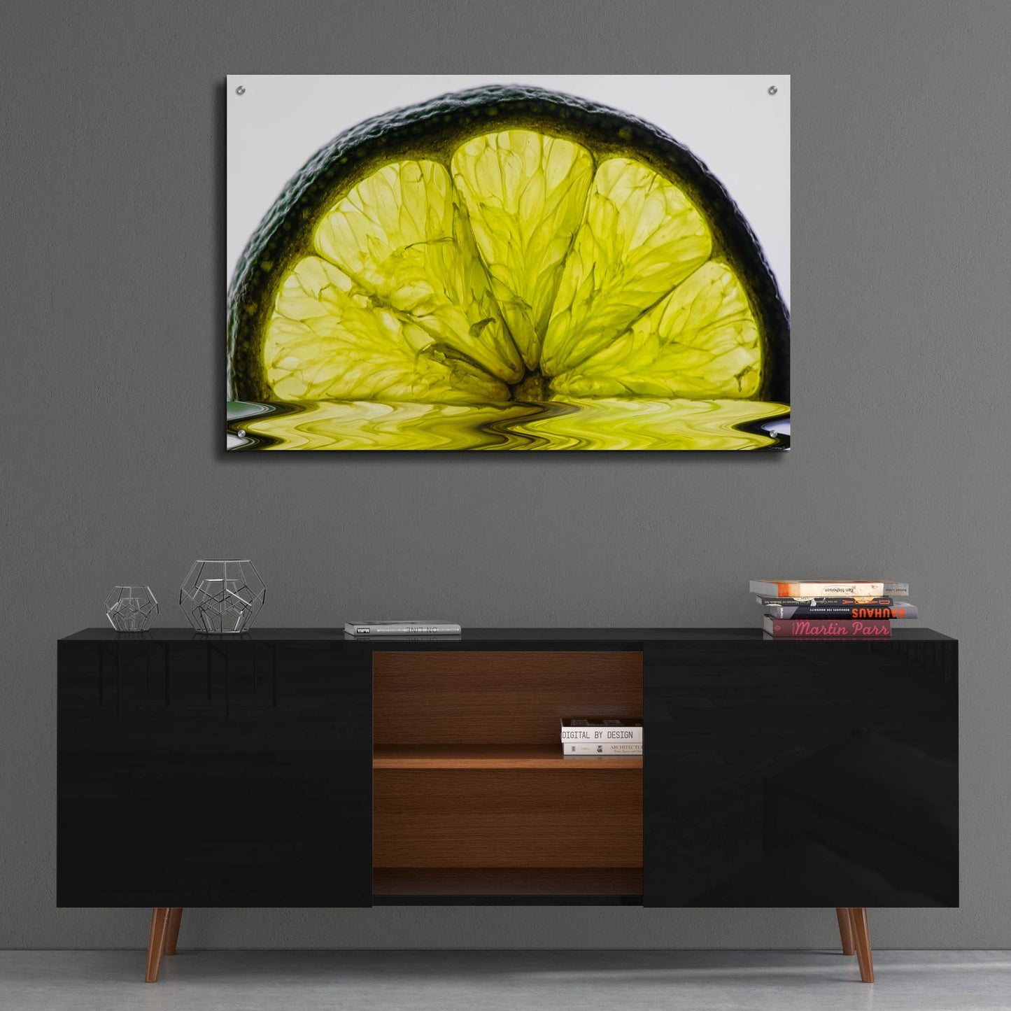 Epic Art 'Fruit Macros 09' by Gordon Semmens, Acrylic Glass Wall Art,36x24