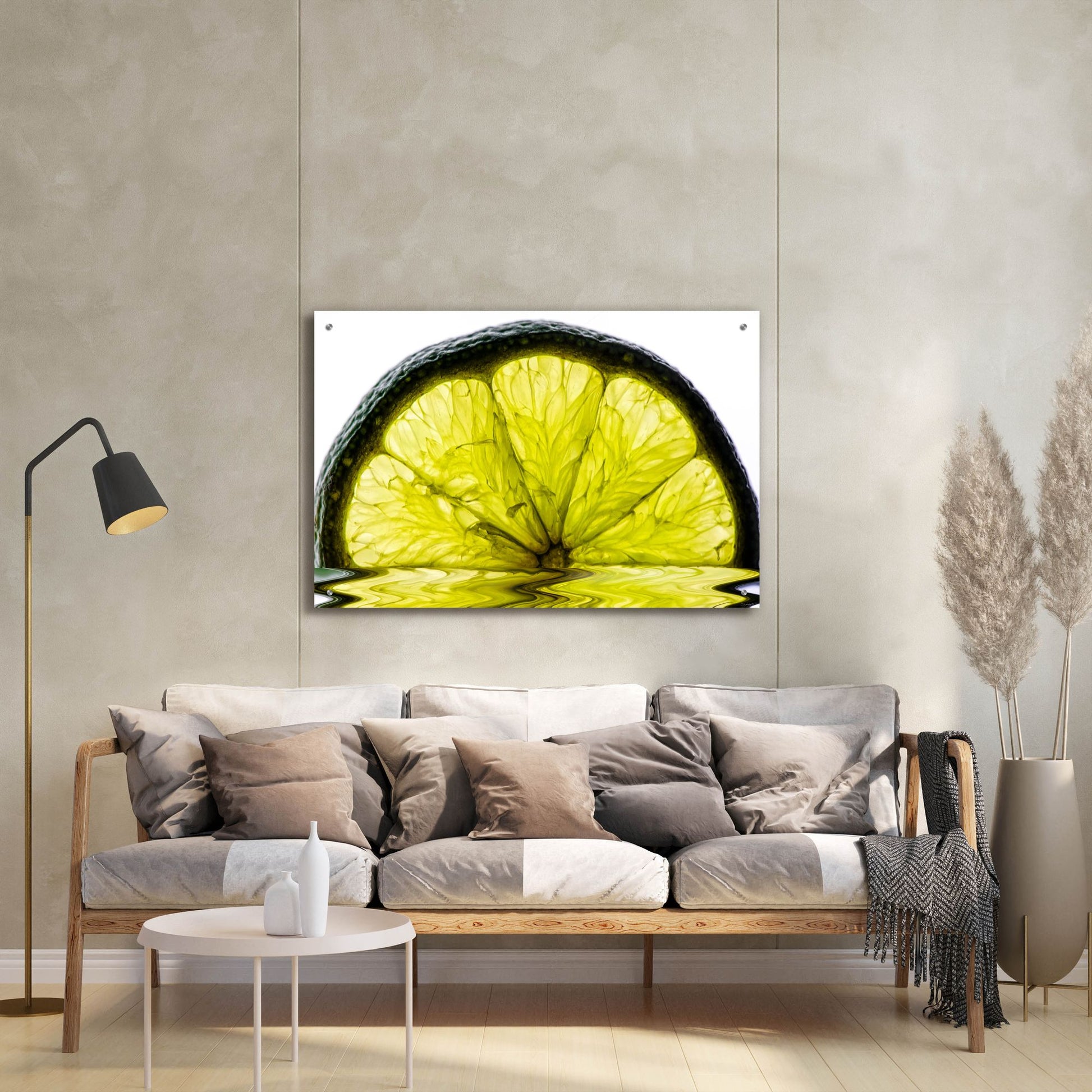 Epic Art 'Fruit Macros 09' by Gordon Semmens, Acrylic Glass Wall Art,36x24