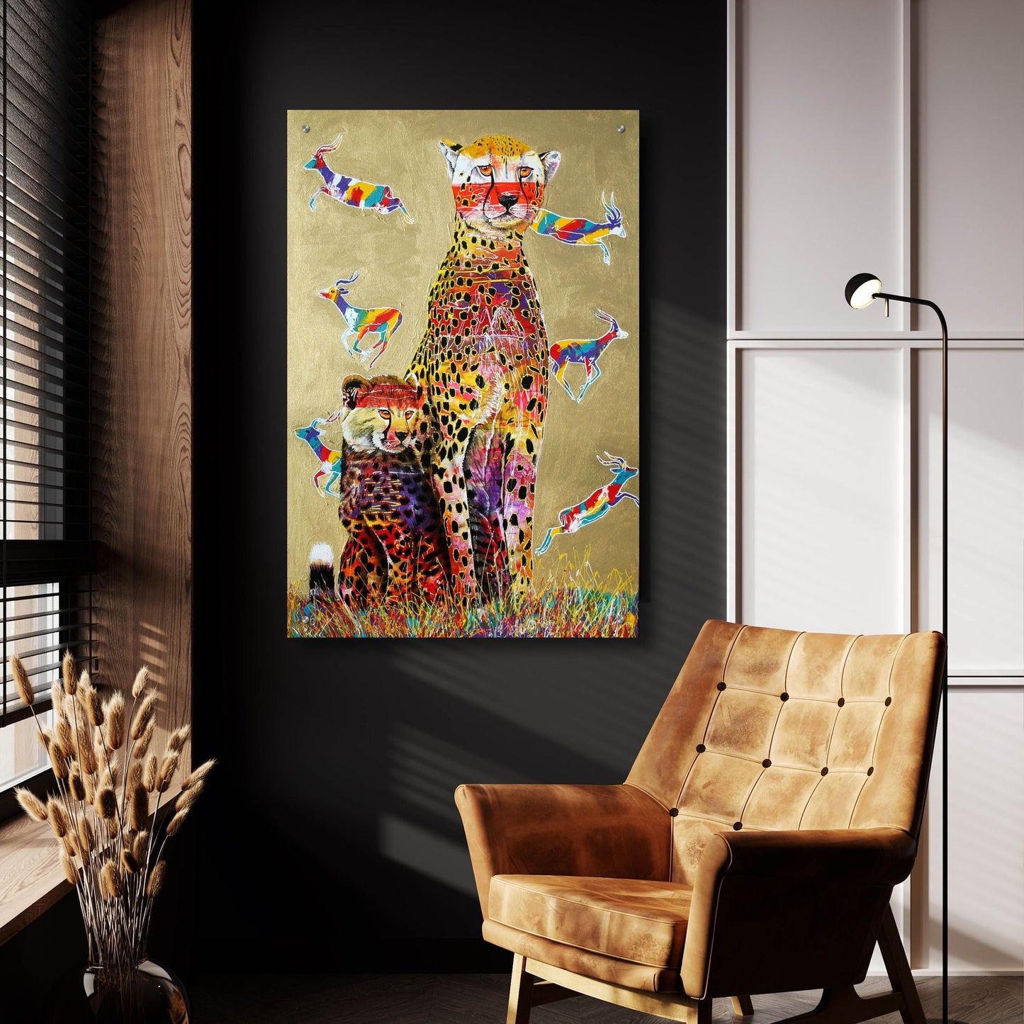 Epic Art 'African Watch' by Graeme Stevenson, Acrylic Glass Wall Art,24x36