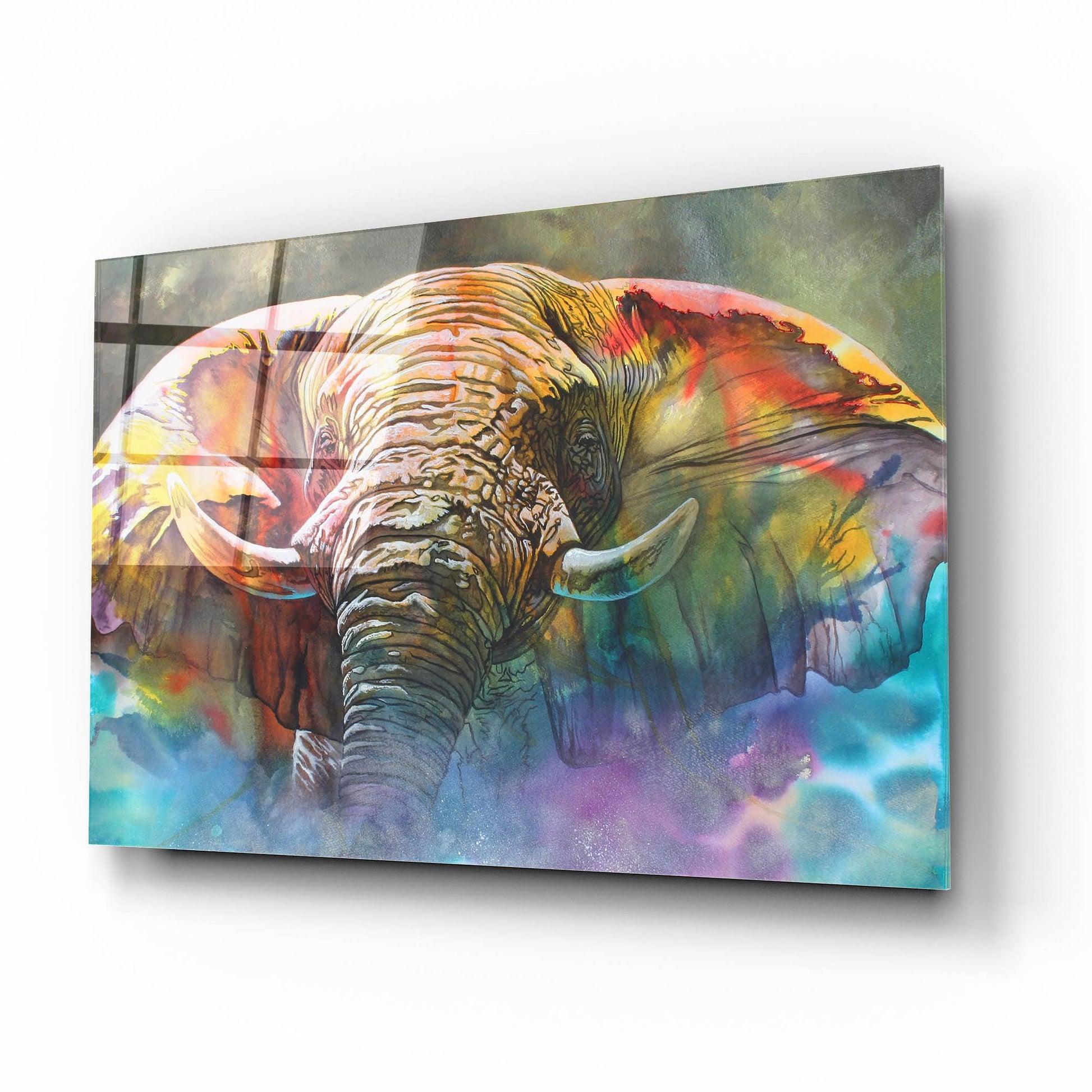 Epic Art 'Back Off Large' by Graeme Stevenson, Acrylic Glass Wall Art,16x12