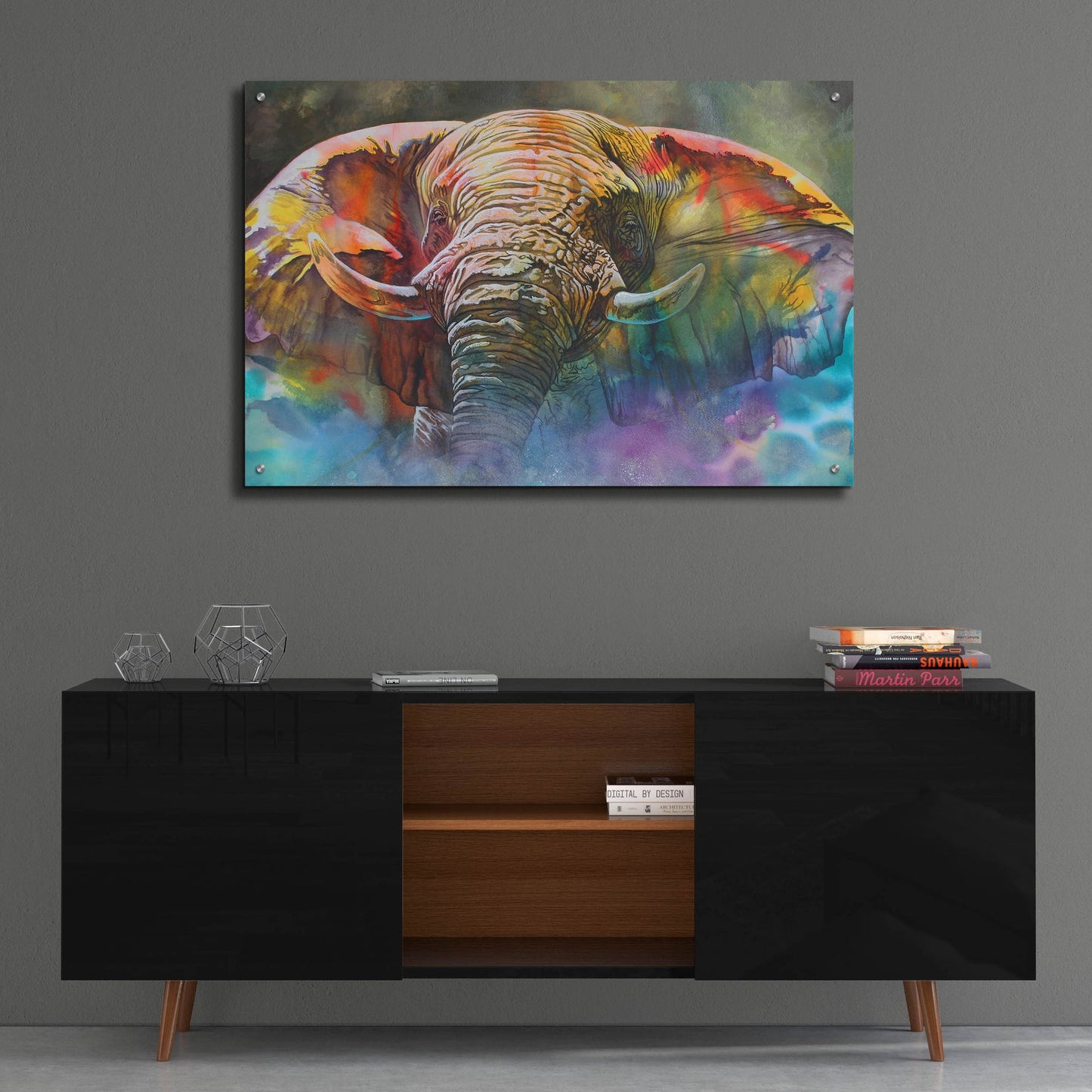 Epic Art 'Back Off Large' by Graeme Stevenson, Acrylic Glass Wall Art,36x24