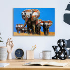 Epic Art 'The Last Of Their Tribe' by Graeme Stevenson, Acrylic Glass Wall Art,16x12