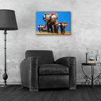 Epic Art 'The Last Of Their Tribe' by Graeme Stevenson, Acrylic Glass Wall Art,24x16