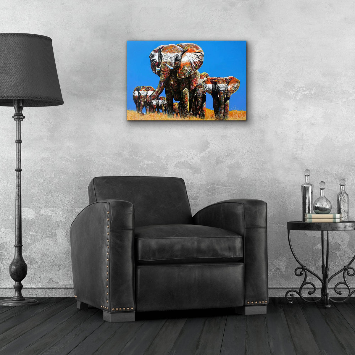 Epic Art 'The Last Of Their Tribe' by Graeme Stevenson, Acrylic Glass Wall Art,24x16