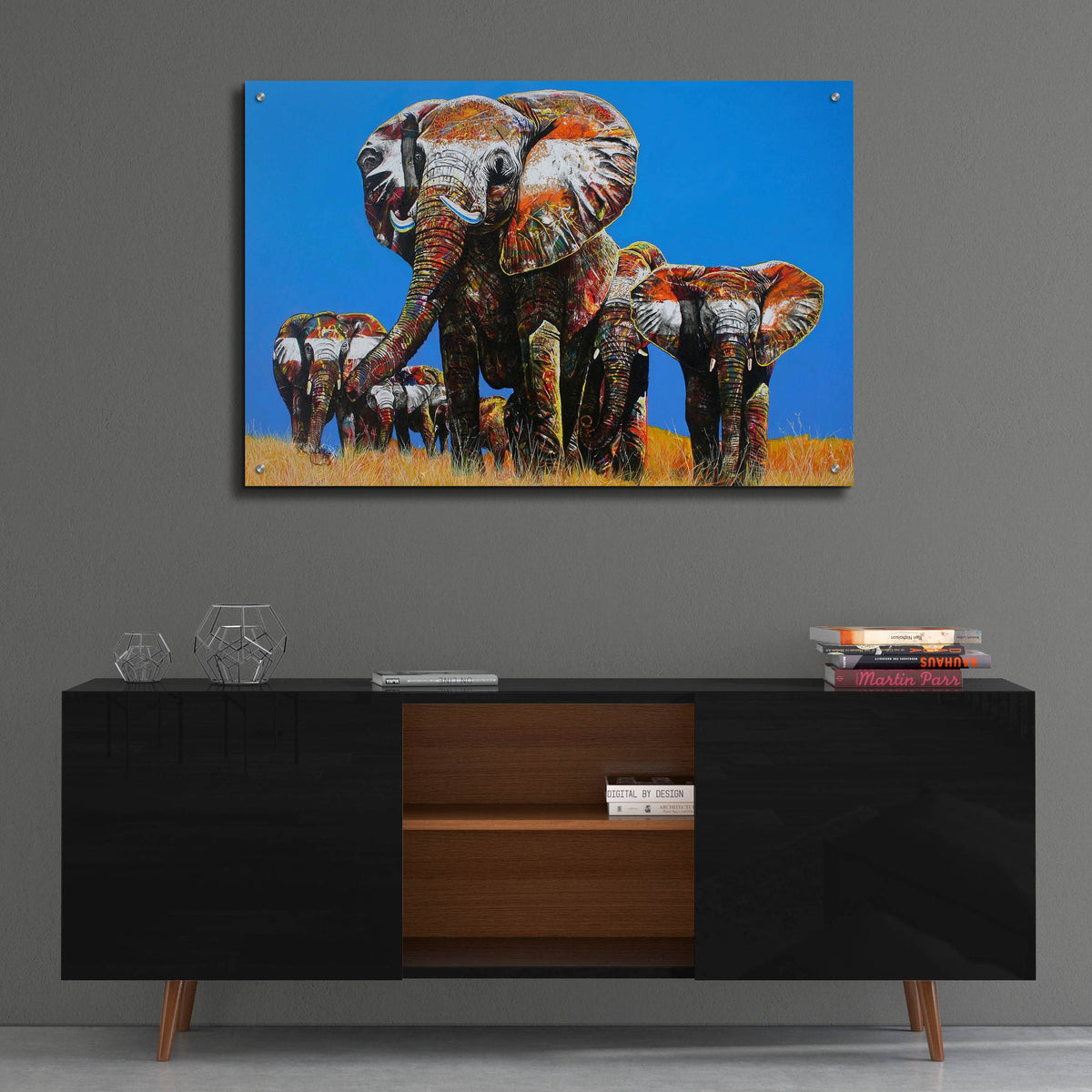 Epic Art 'The Last Of Their Tribe' by Graeme Stevenson, Acrylic Glass Wall Art,36x24