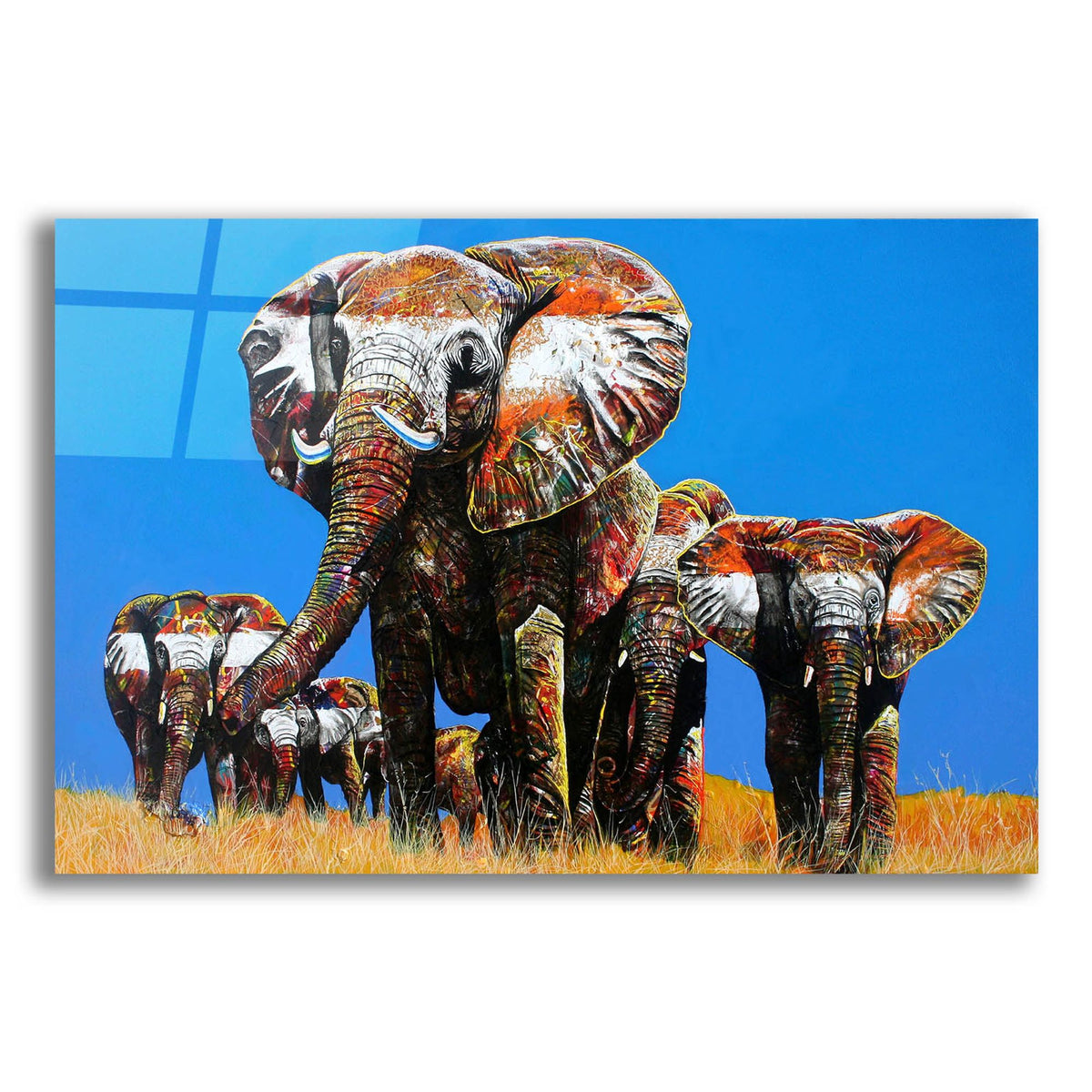 Epic Art 'The Last Of Their Tribe' by Graeme Stevenson, Acrylic Glass Wall Art