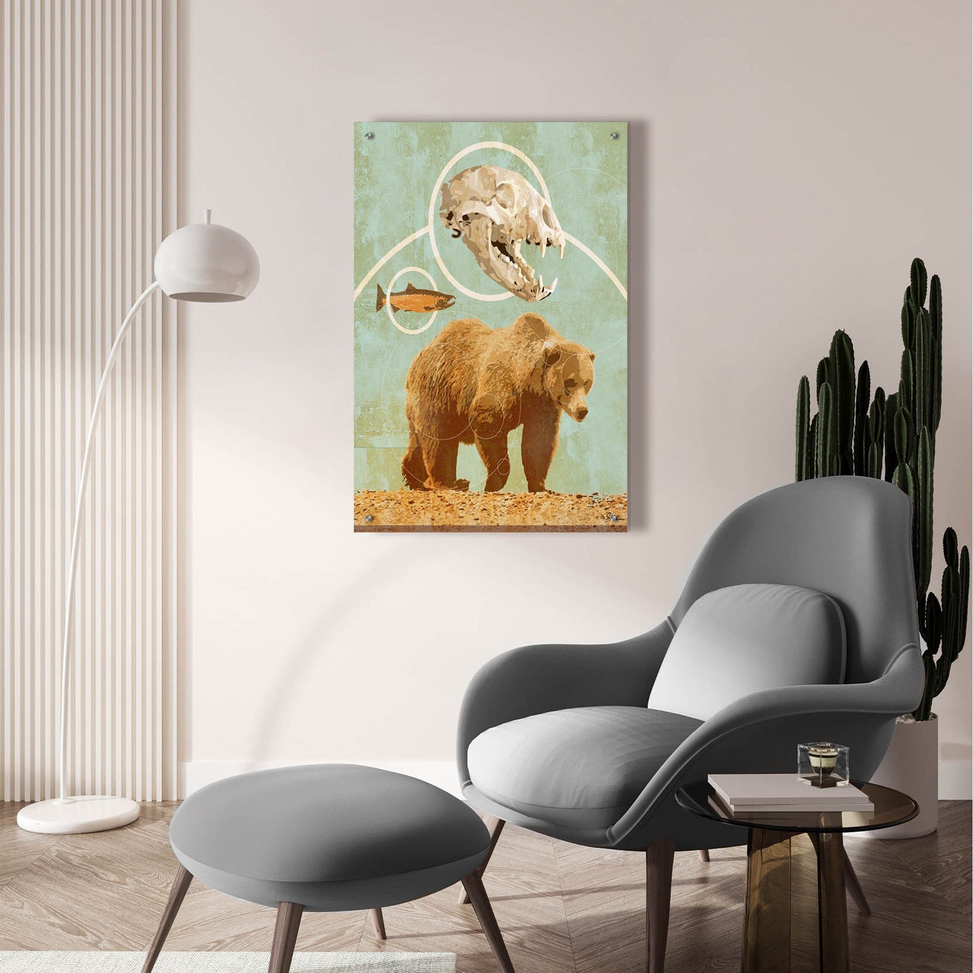 Epic Art 'Bear Country' by Greg Simanson, Acrylic Glass Wall Art,24x36