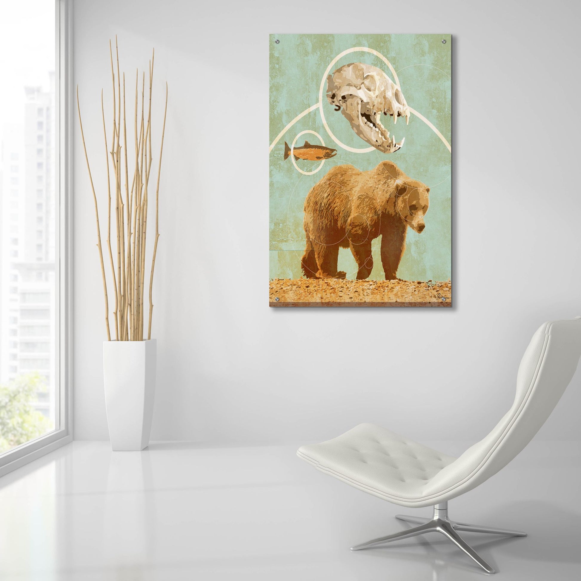 Epic Art 'Bear Country' by Greg Simanson, Acrylic Glass Wall Art,24x36