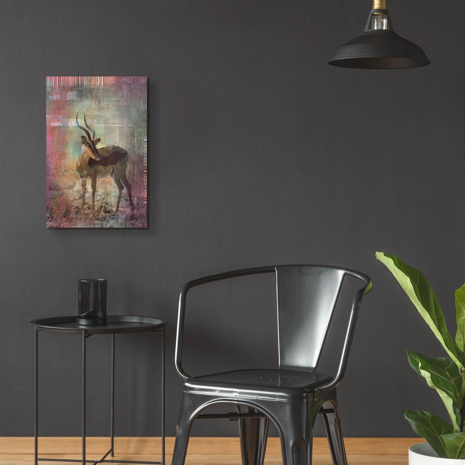 Epic Art 'Africa Antelope' by Greg Simanson, Acrylic Glass Wall Art,16x24