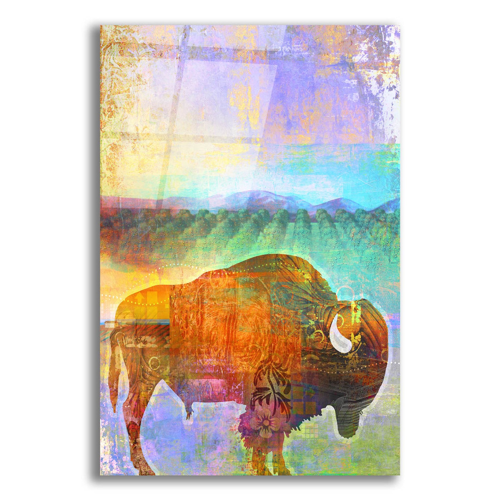 Epic Art 'Buff' by Greg Simanson, Acrylic Glass Wall Art