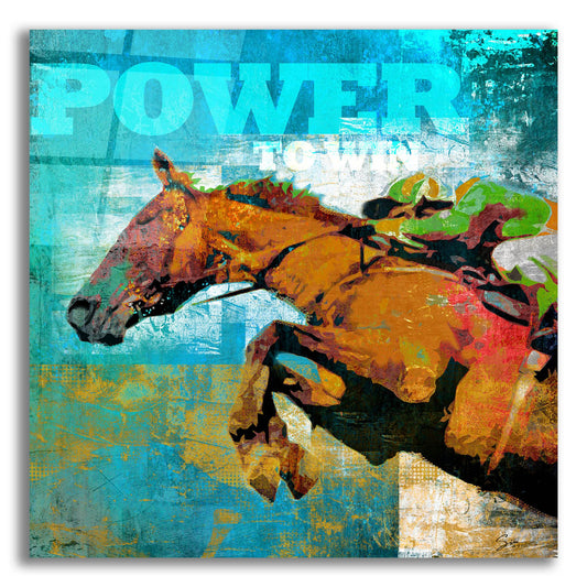 Epic Art 'Horse Power' by Greg Simanson, Acrylic Glass Wall Art