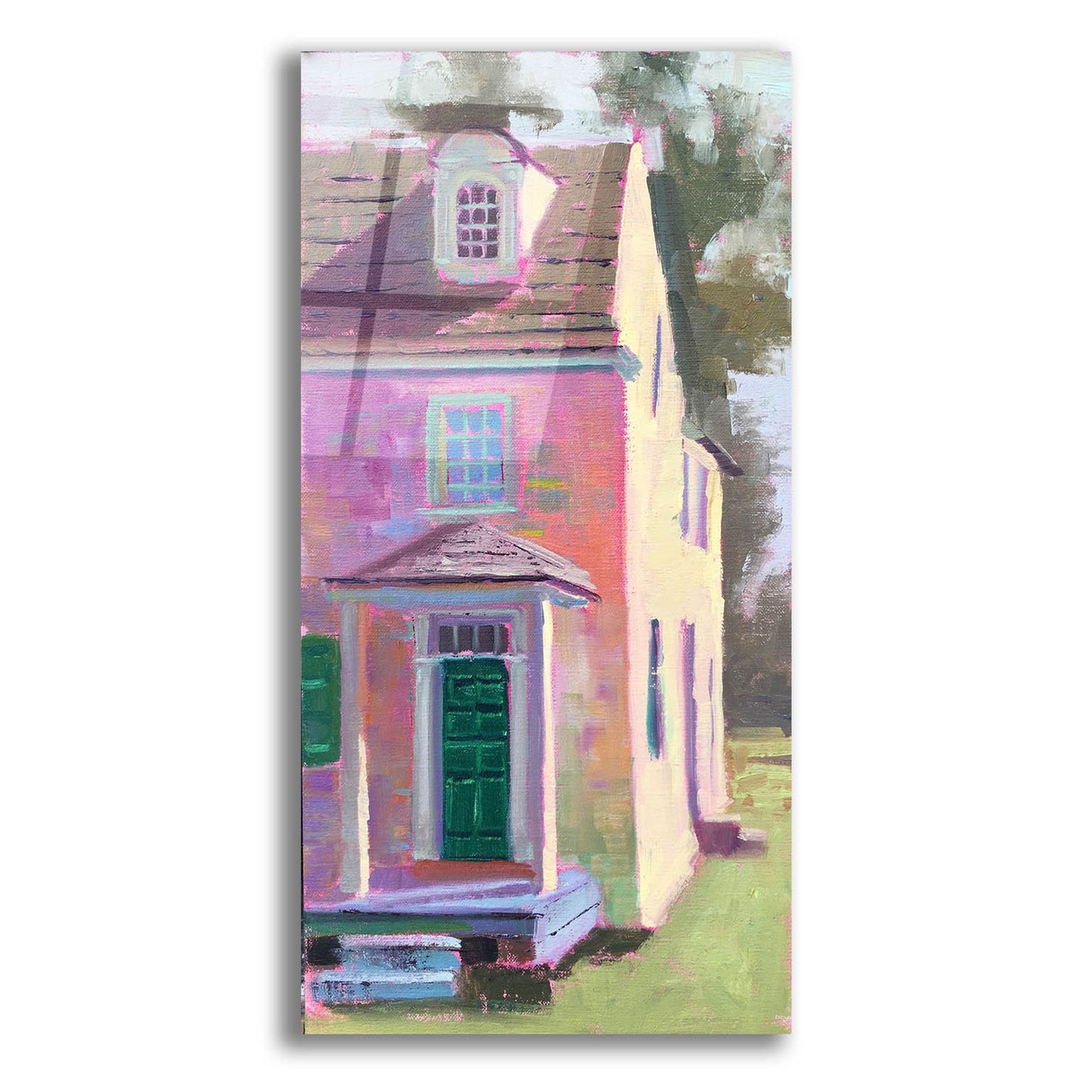 Epic Art 'Around the Corner' by Jennifer Stottle Taylor, Acrylic Glass Wall Art