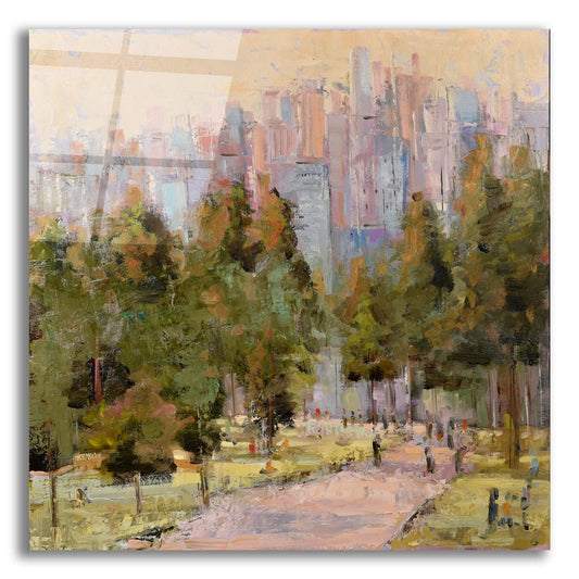 Epic Art 'City Walk' by Jennifer Stottle Taylor, Acrylic Glass Wall Art