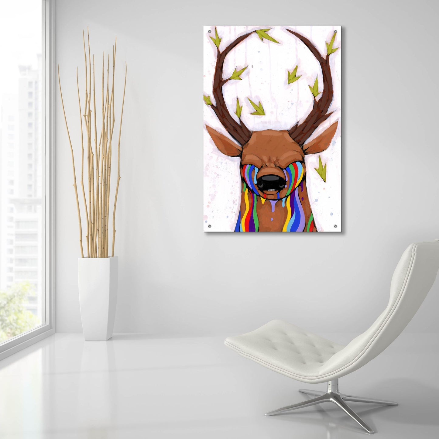 Epic Art 'Nature Of The Beast' by Ric Stultz, Acrylic Glass Wall Art,24x36