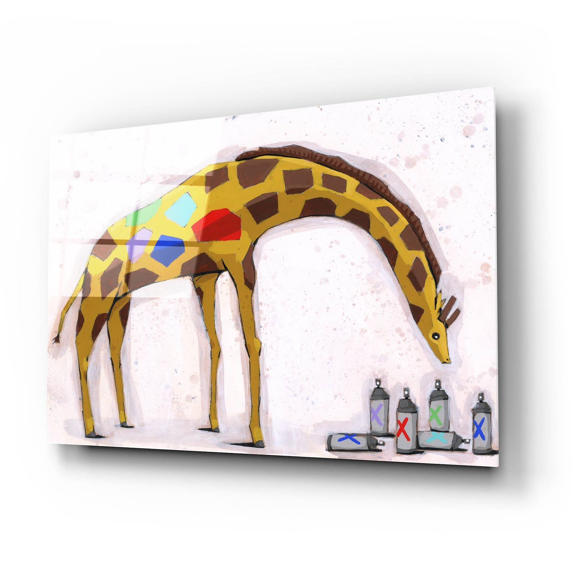 Epic Art 'Picking New Colors' by Ric Stultz, Acrylic Glass Wall Art,24x16