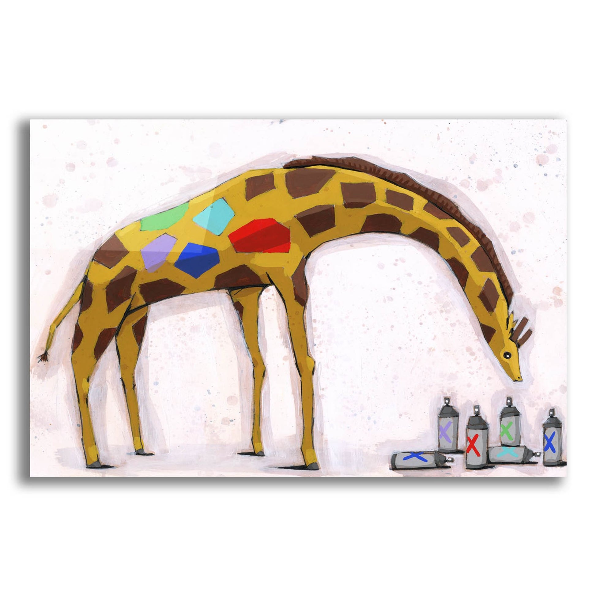 Epic Art 'Picking New Colors' by Ric Stultz, Acrylic Glass Wall Art,24x16