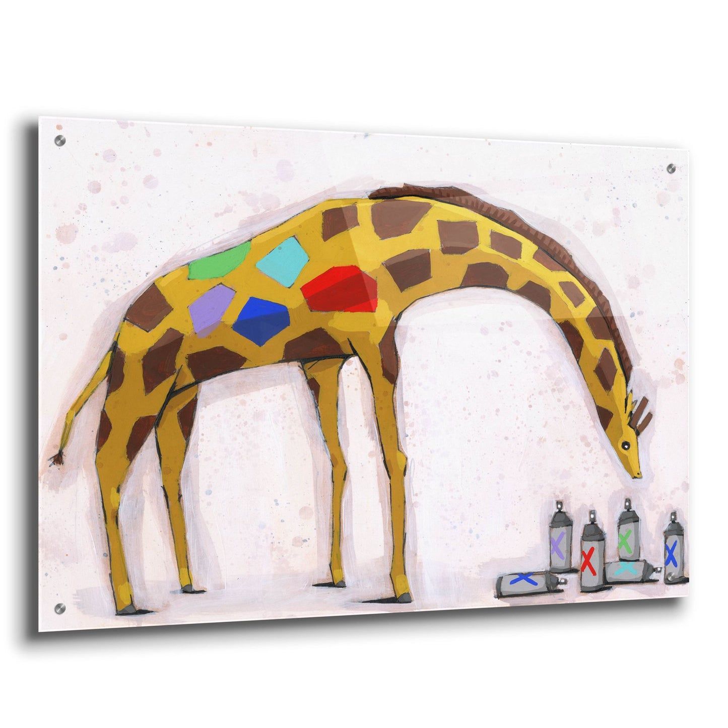 Epic Art 'Picking New Colors' by Ric Stultz, Acrylic Glass Wall Art,36x24