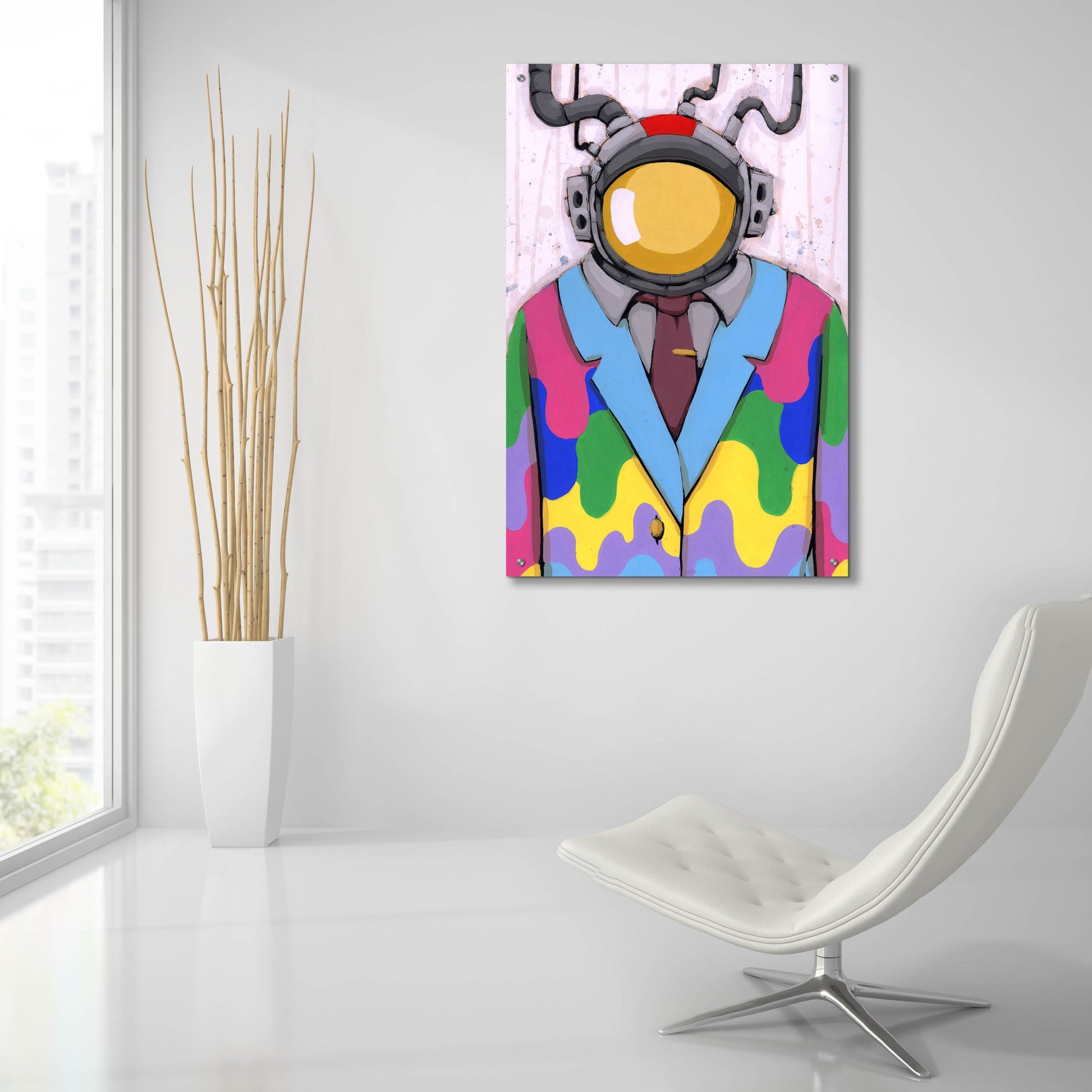 Epic Art 'The Dream Got Control' by Ric Stultz, Acrylic Glass Wall Art,24x36