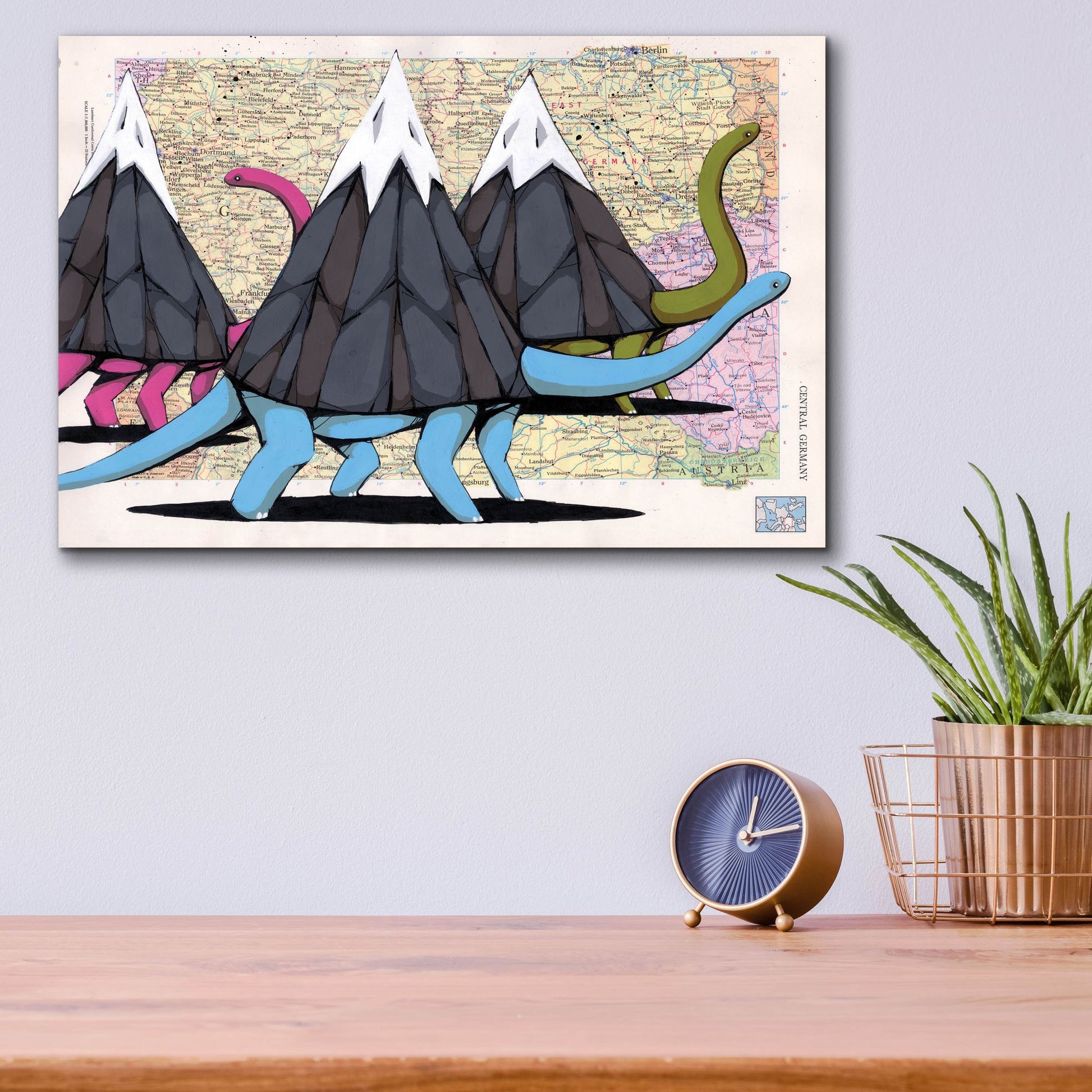 Epic Art 'Born To Move Mountains' by Ric Stultz, Acrylic Glass Wall Art,16x12