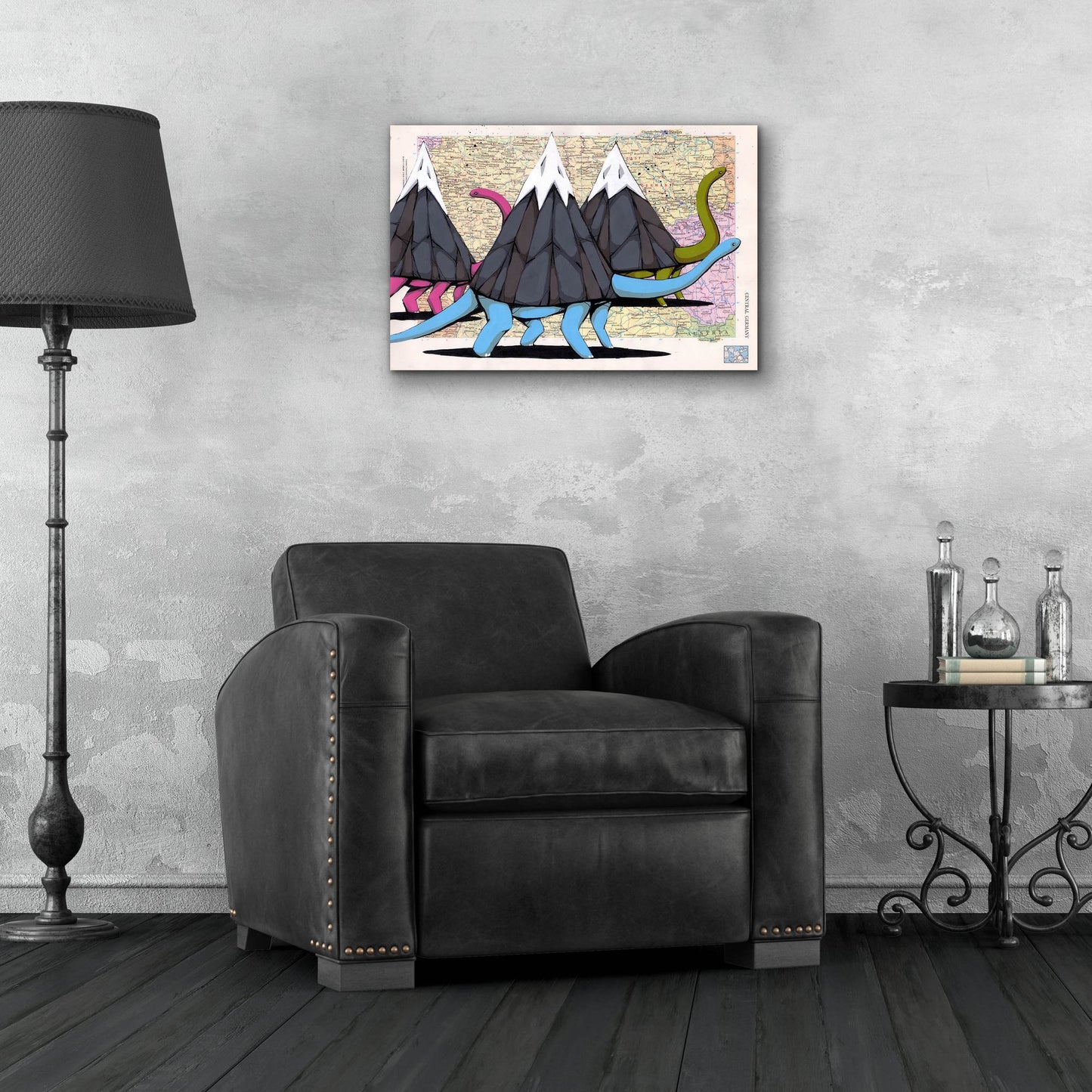 Epic Art 'Born To Move Mountains' by Ric Stultz, Acrylic Glass Wall Art,24x16