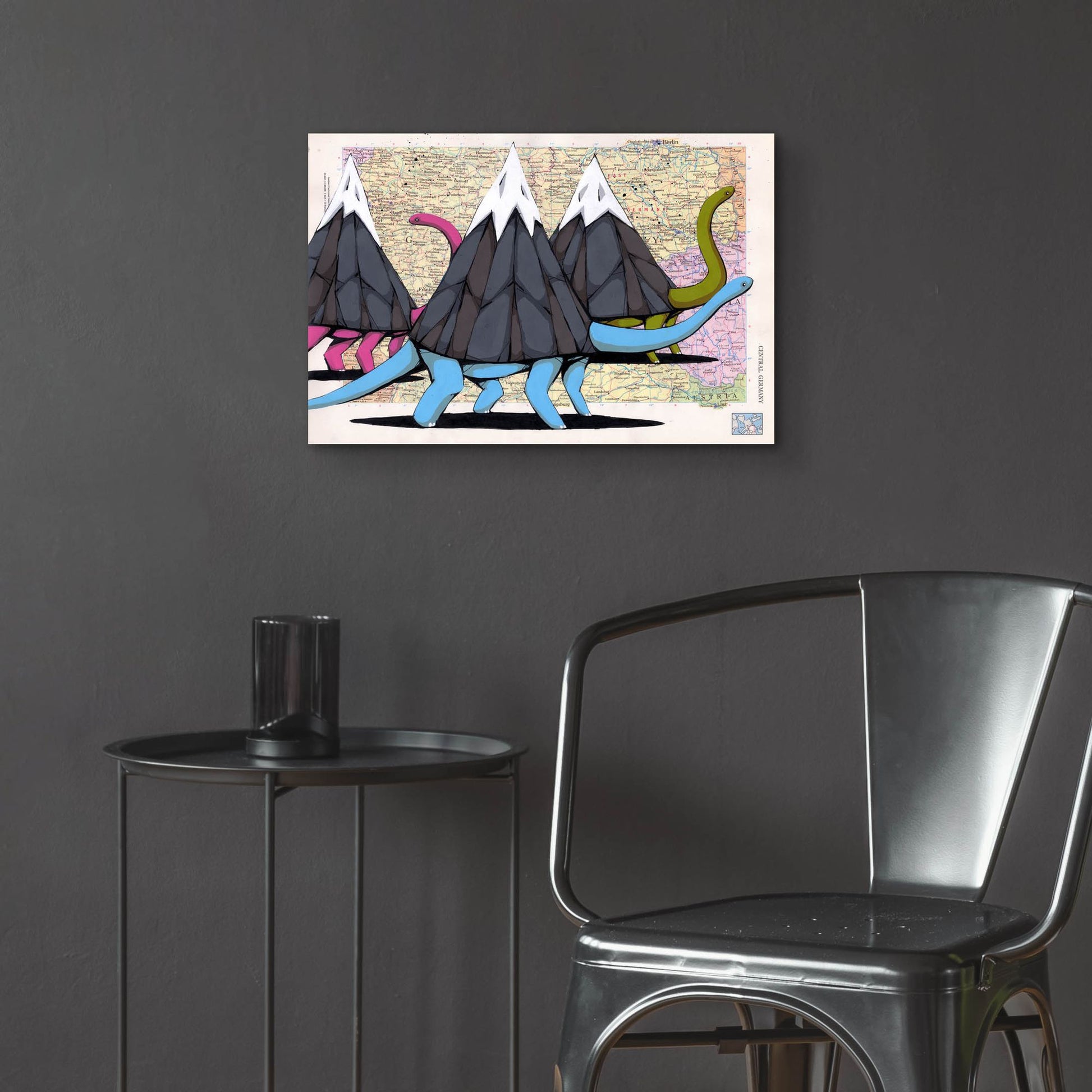 Epic Art 'Born To Move Mountains' by Ric Stultz, Acrylic Glass Wall Art,24x16