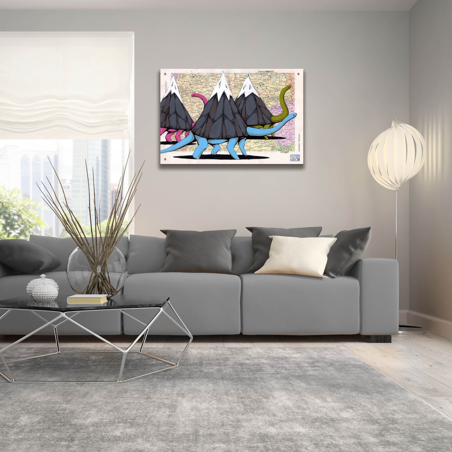 Epic Art 'Born To Move Mountains' by Ric Stultz, Acrylic Glass Wall Art,36x24