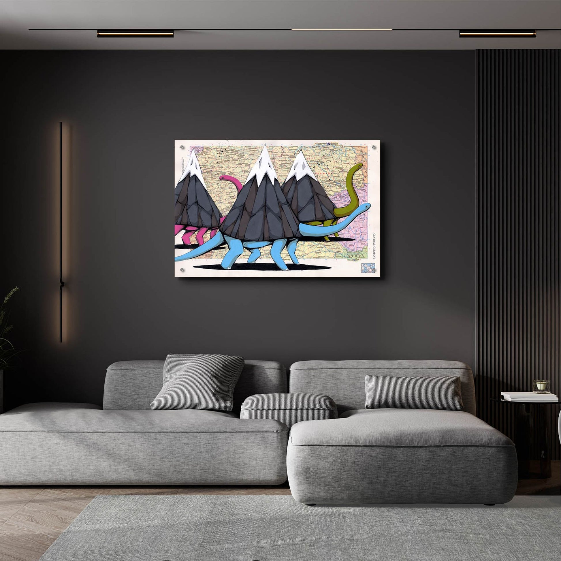 Epic Art 'Born To Move Mountains' by Ric Stultz, Acrylic Glass Wall Art,36x24