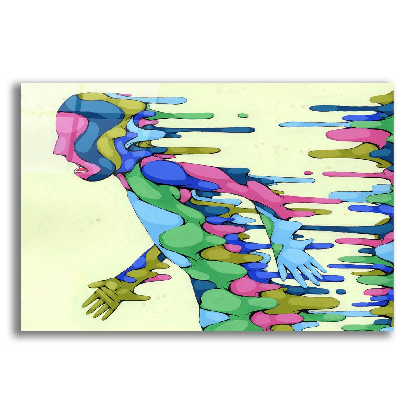 Epic Art 'Going Through It' by Ric Stultz, Acrylic Glass Wall Art,24x16