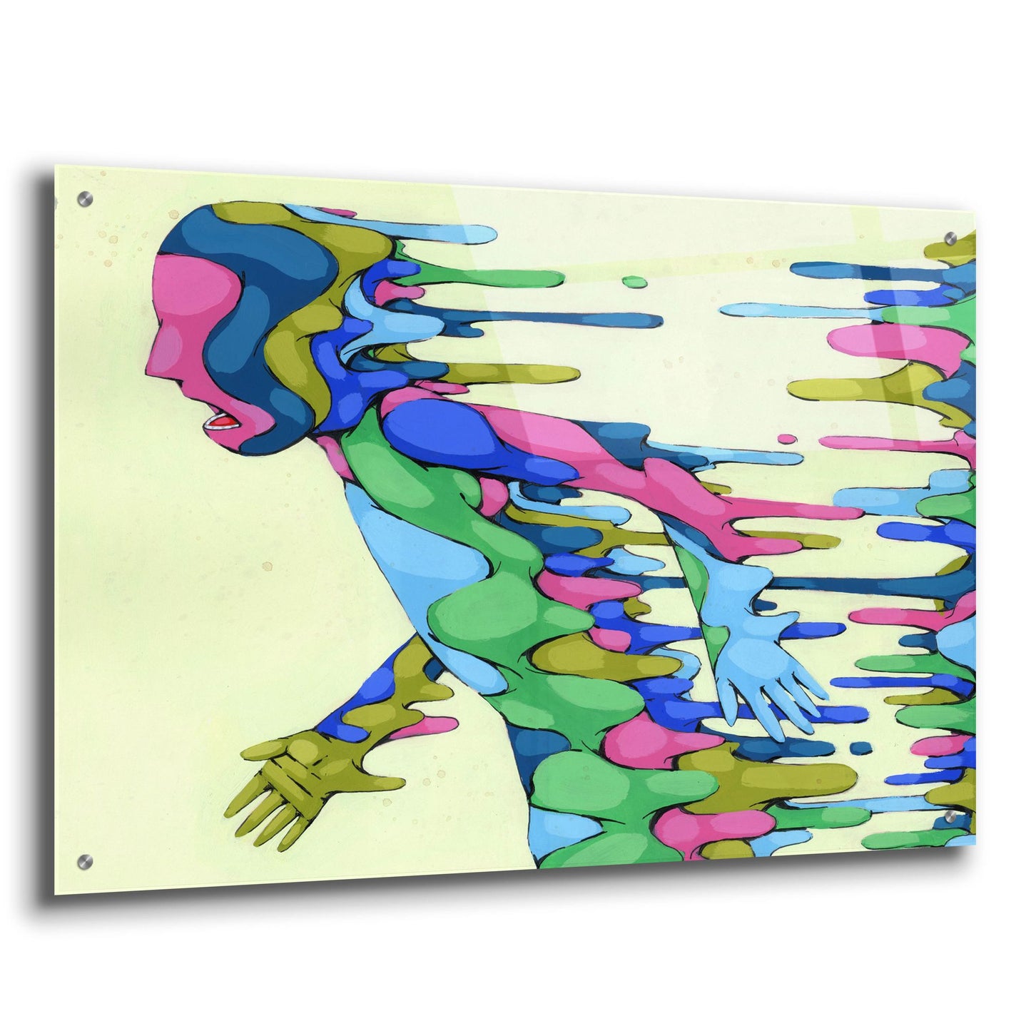 Epic Art 'Going Through It' by Ric Stultz, Acrylic Glass Wall Art,36x24