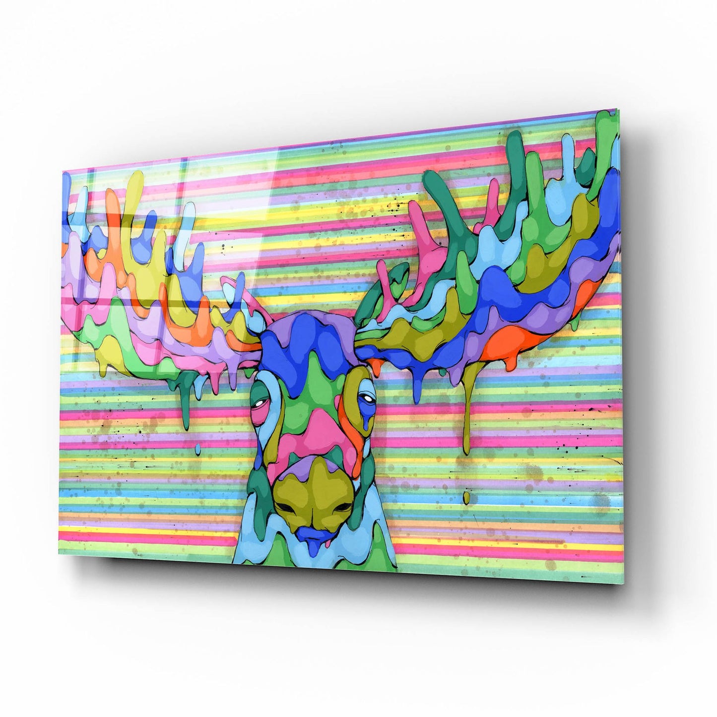 Epic Art 'Overwhelmed By The Spectrum' by Ric Stultz, Acrylic Glass Wall Art,16x12