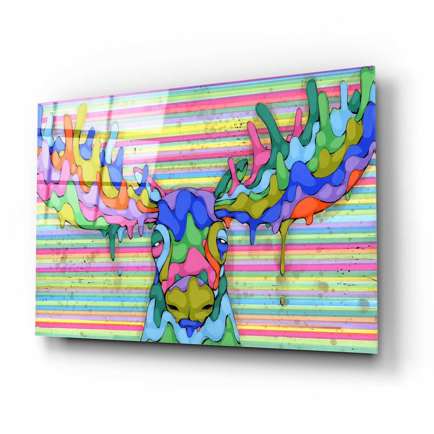 Epic Art 'Overwhelmed By The Spectrum' by Ric Stultz, Acrylic Glass Wall Art,24x16