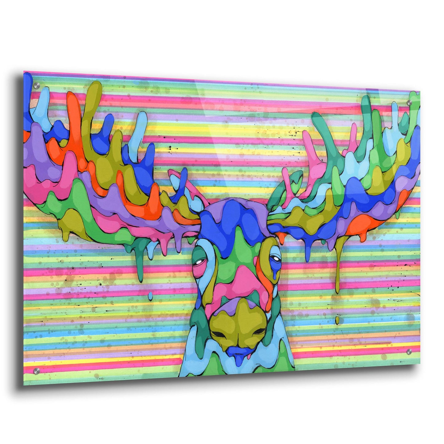 Epic Art 'Overwhelmed By The Spectrum' by Ric Stultz, Acrylic Glass Wall Art,36x24