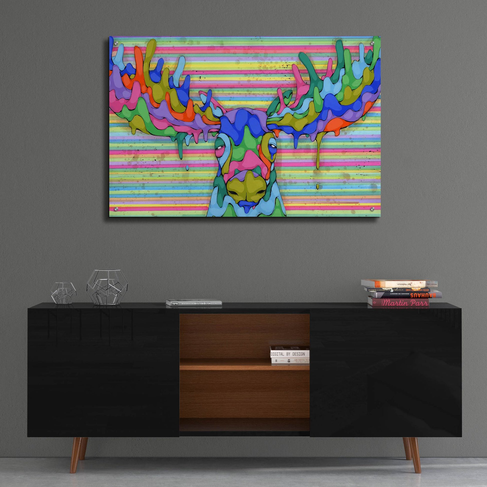 Epic Art 'Overwhelmed By The Spectrum' by Ric Stultz, Acrylic Glass Wall Art,36x24