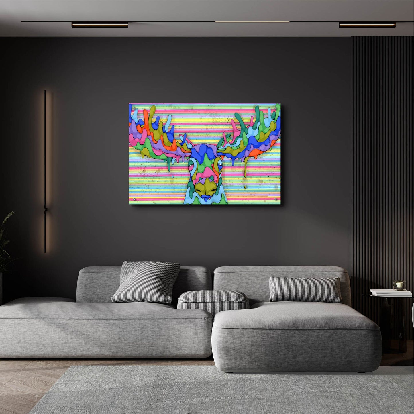 Epic Art 'Overwhelmed By The Spectrum' by Ric Stultz, Acrylic Glass Wall Art,36x24