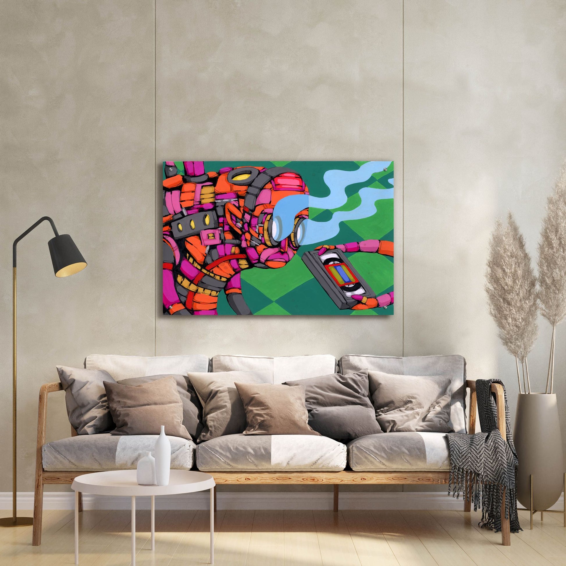 Epic Art 'Seen Too Much' by Ric Stultz, Acrylic Glass Wall Art,36x24