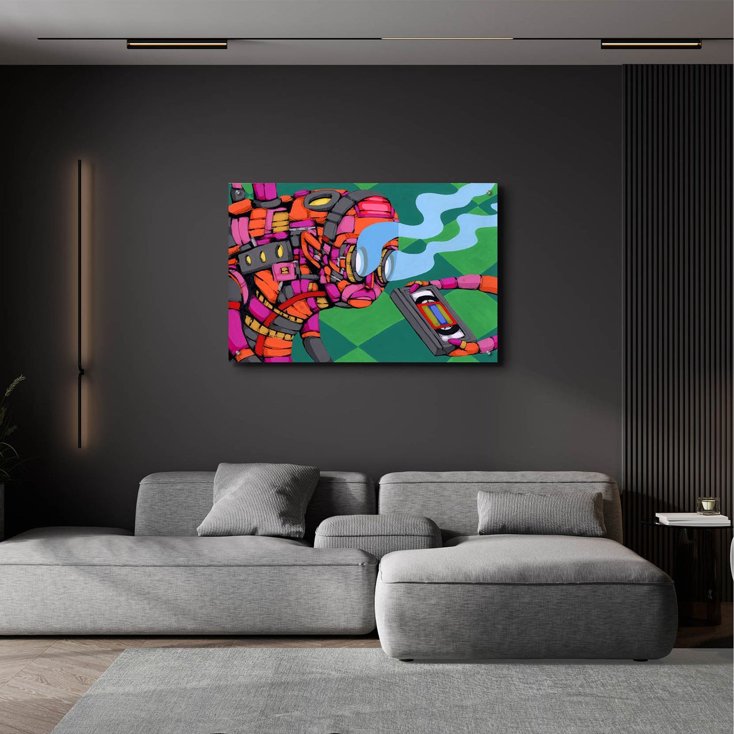 Epic Art 'Seen Too Much' by Ric Stultz, Acrylic Glass Wall Art,36x24